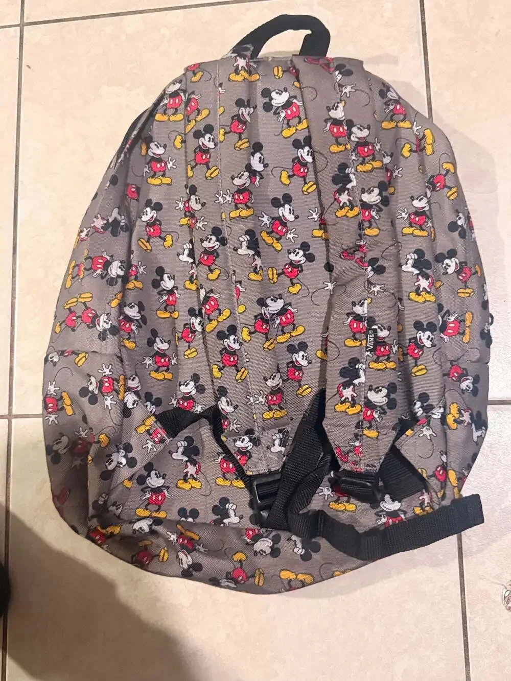 Disney x Vans Mickey Mouse Old Skool II Allover Print Backpack